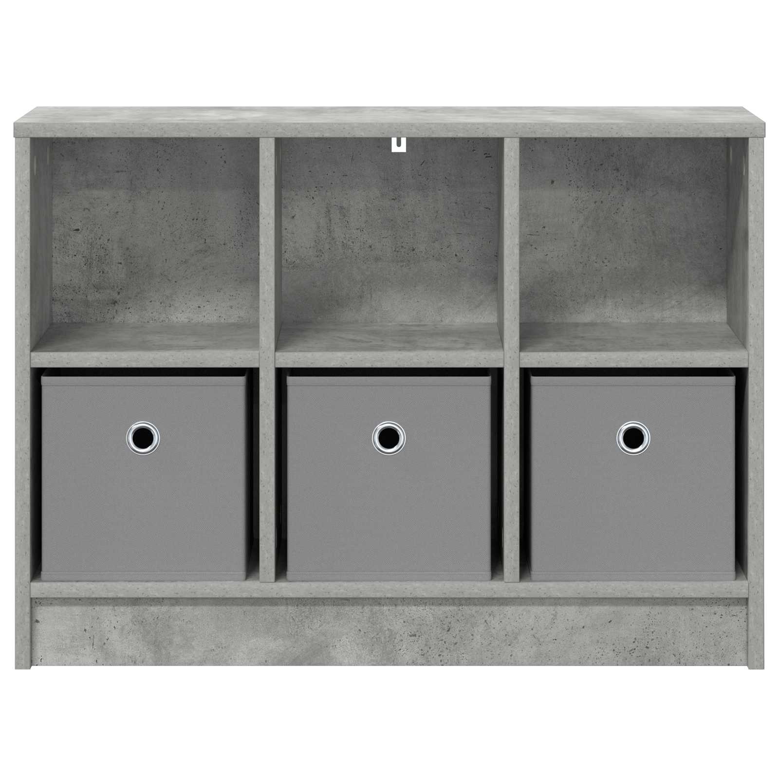 Kreveta s ladicama Betonski sivi 73,5 x 22,5 x 53,5 cm