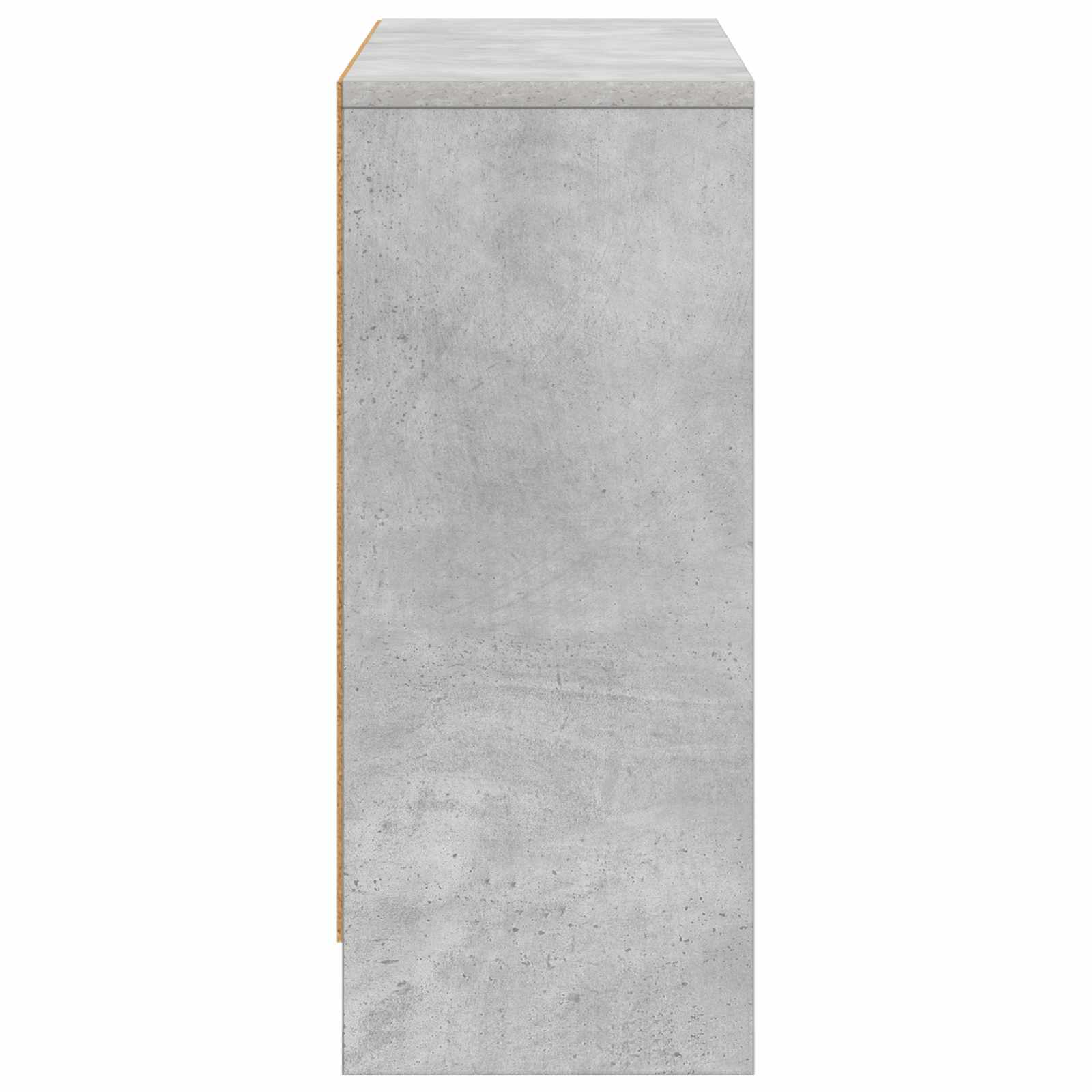 Kreveta s ladicama Betonski sivi 73,5 x 22,5 x 53,5 cm