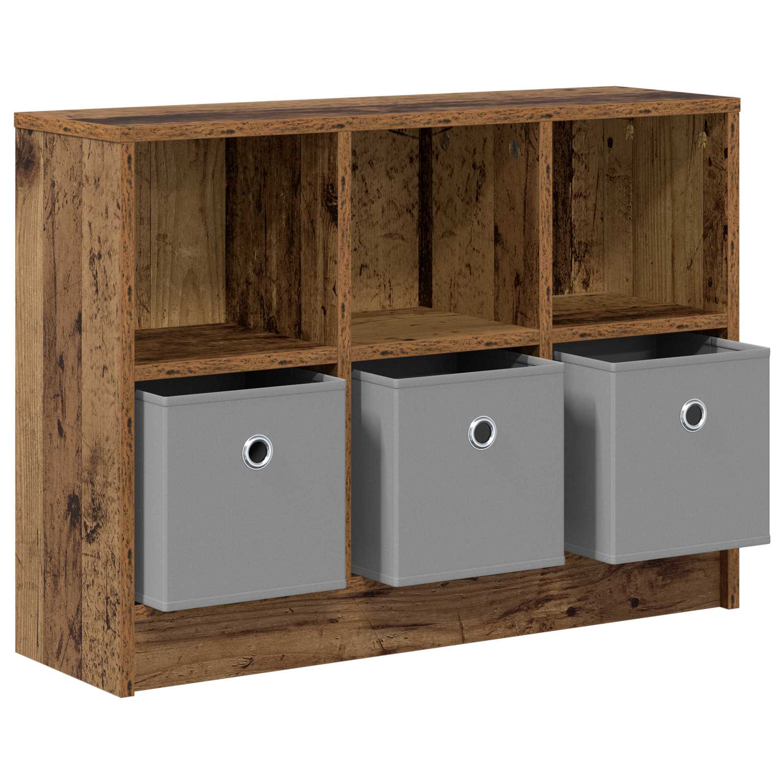 Kreveta s ladicama Staro drvo 73,5 x 22,5 x 53,5 cm