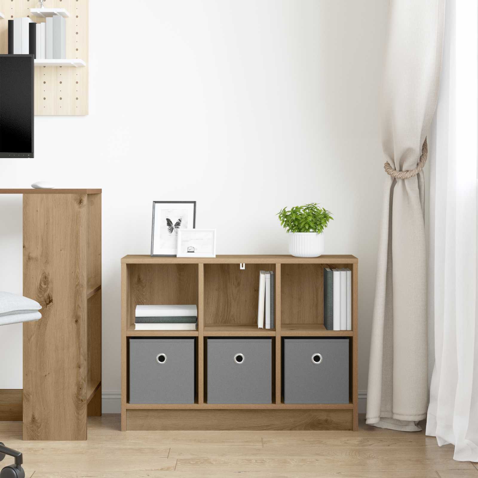 Kreveta s ladicama Umjetnički hrast 73,5 x 22,5 x 53,5 cm
