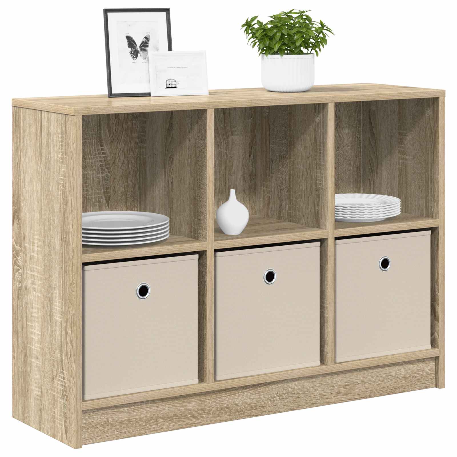 Kreveta s ladicama Sonoma hrast 88,5 x 27,5 x 63,5 cm