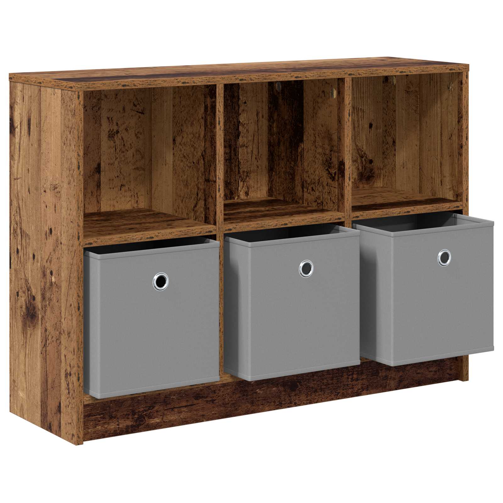 Kreveta s ladicama Staro drvo 88,5 x 27,5 x 63,5 cm