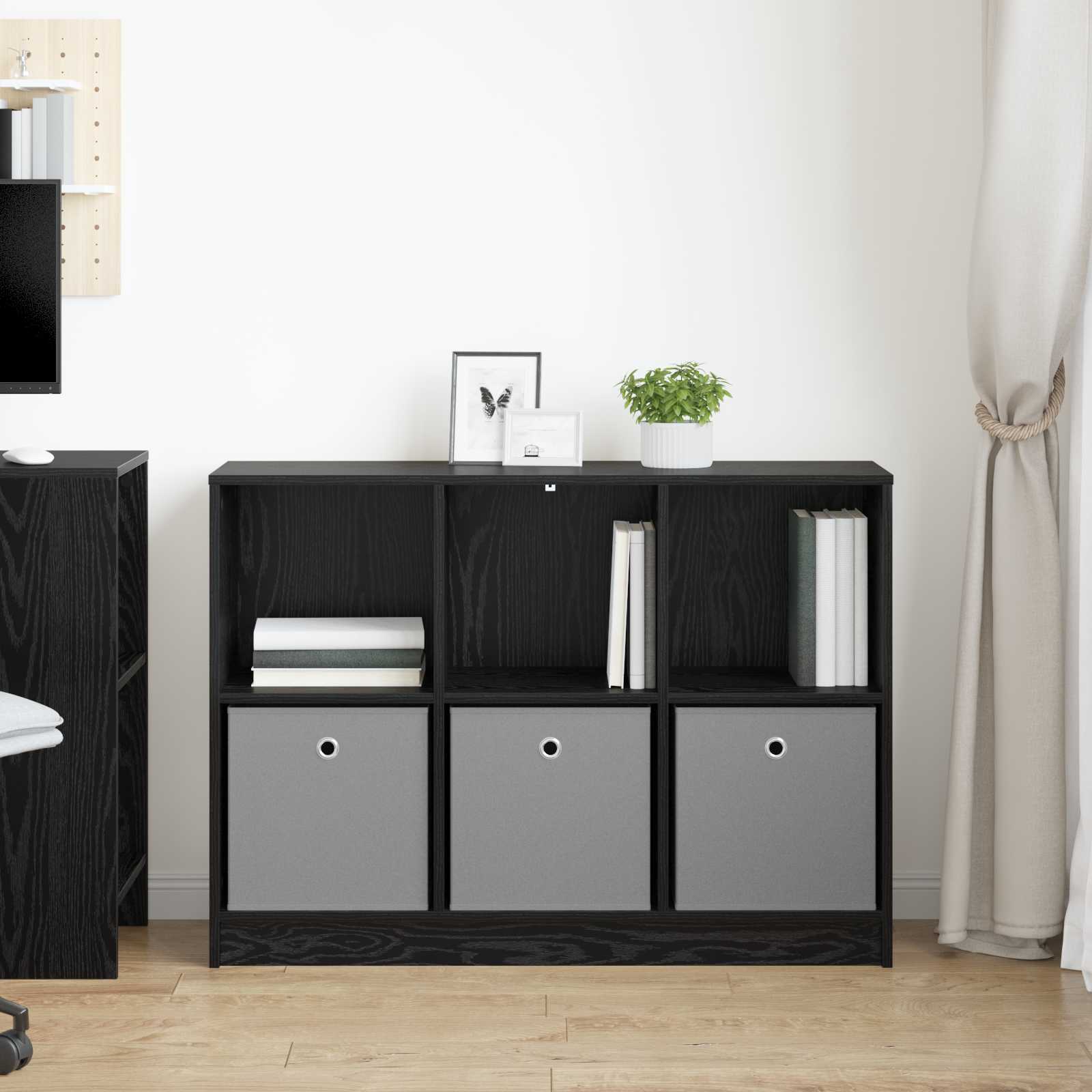 Kreveta s ladicama Crni hrast 102 x 32 x 73,5 cm