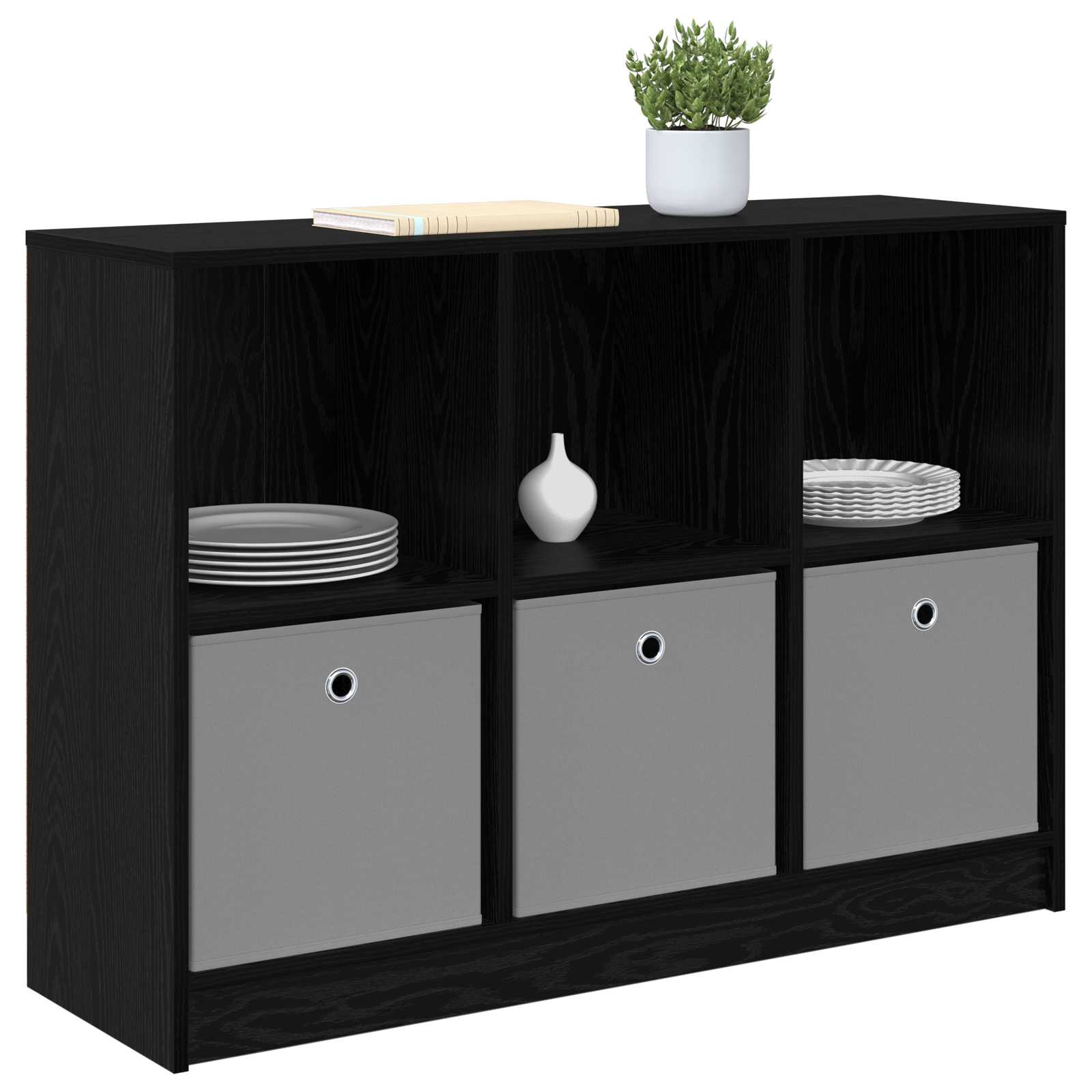 Kreveta s ladicama Crni hrast 102 x 32 x 73,5 cm