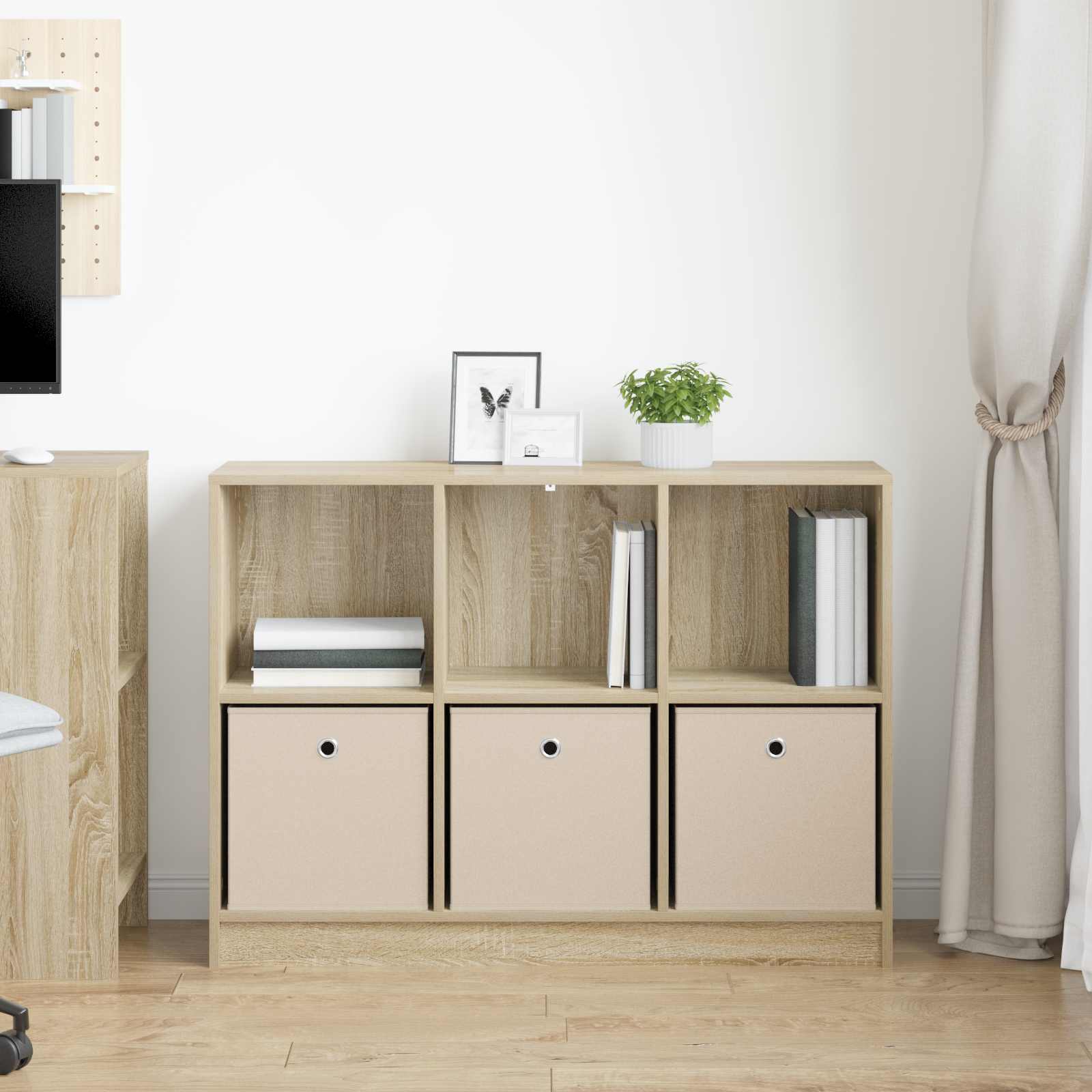 Kreveta s ladicama Sonoma hrast 102 x 32 x 73,5 cm