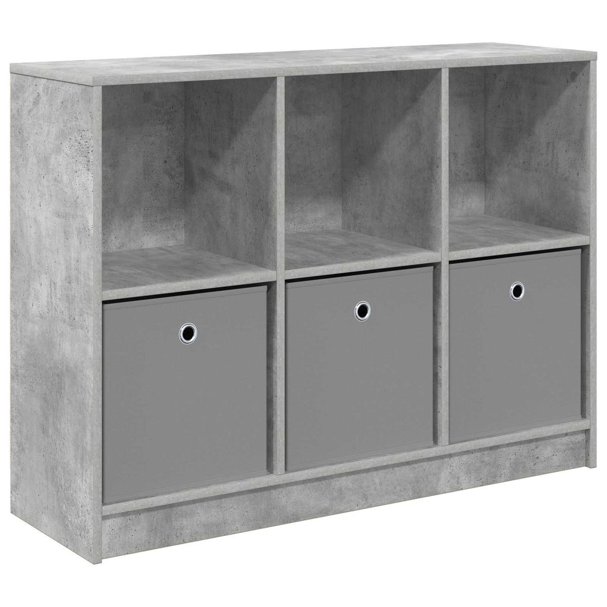 Kreveta s ladicama Betonski sivi 102 x 32 x 73,5 cm