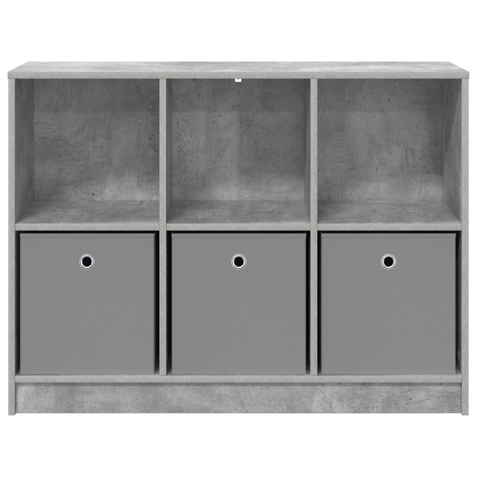 Kreveta s ladicama Betonski sivi 102 x 32 x 73,5 cm
