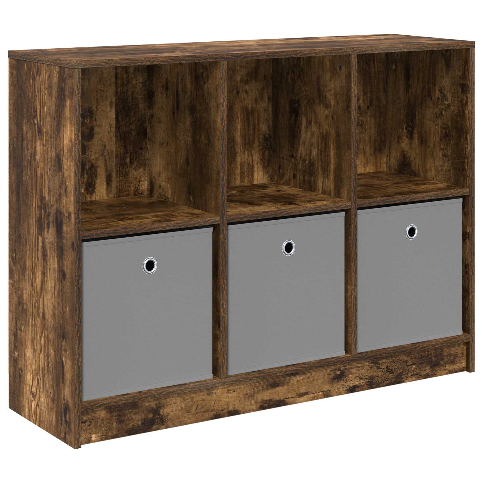 Kreveta s ladicama Dimljeni hrast 102 x 32 x 73,5 cm