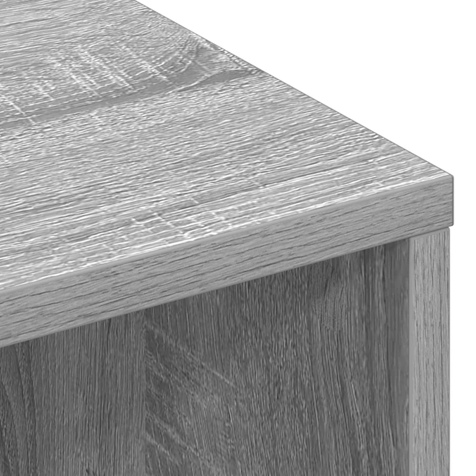Kreveta s ladicama Siva Sonoma 102 x 32 x 73,5 cm