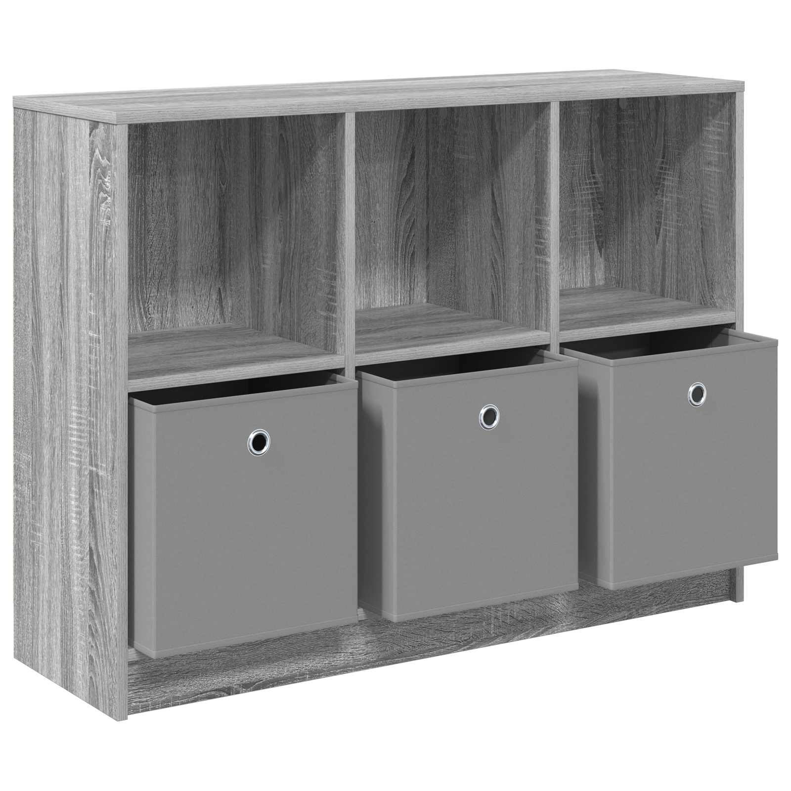 Kreveta s ladicama Siva Sonoma 102 x 32 x 73,5 cm