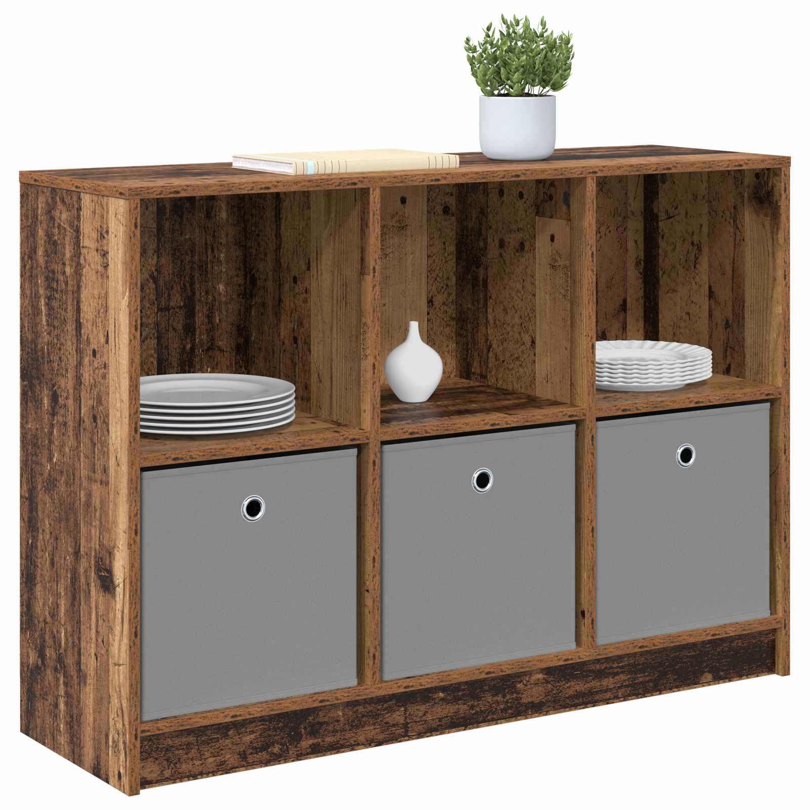 Kreveta s ladicama Staro drvo 102 x 32 x 73,5 cm