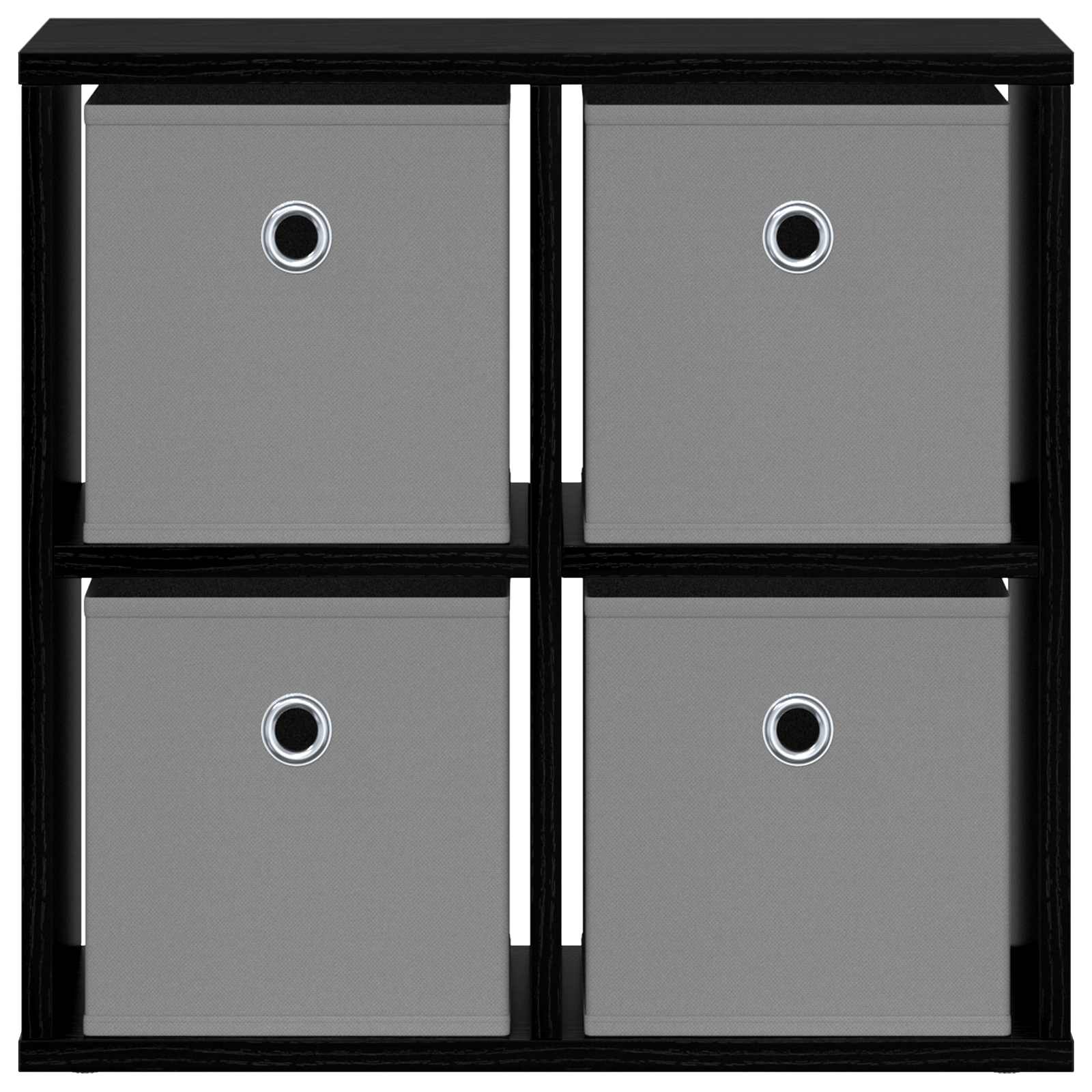 Kreveta s ladicama Crni hrast 49,5 x 22 x 47 cm