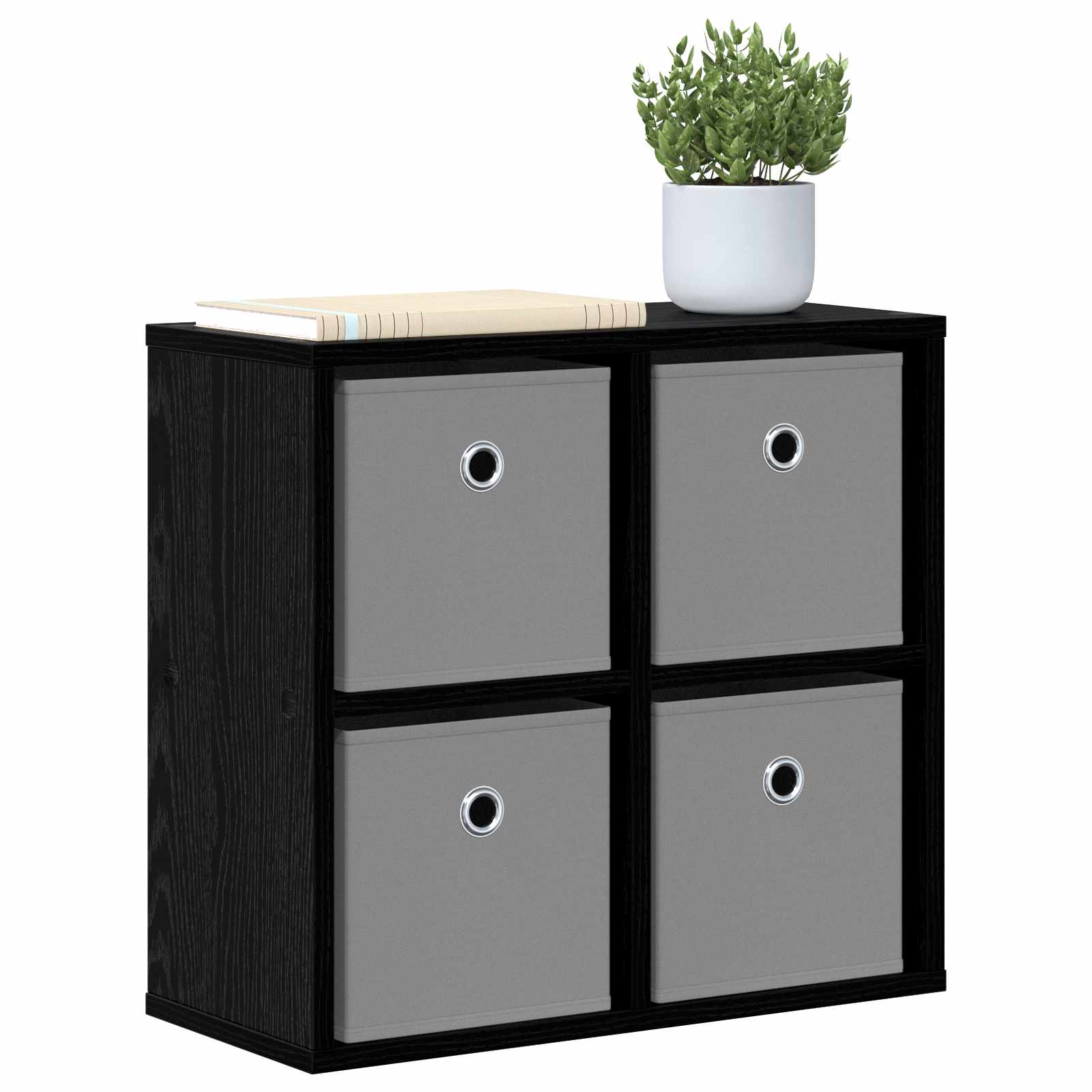 Kreveta s ladicama Crni hrast 49,5 x 22 x 47 cm