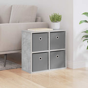 Kreveta s ladicama Betonski sivi 49,5 x 22 x 47 cm