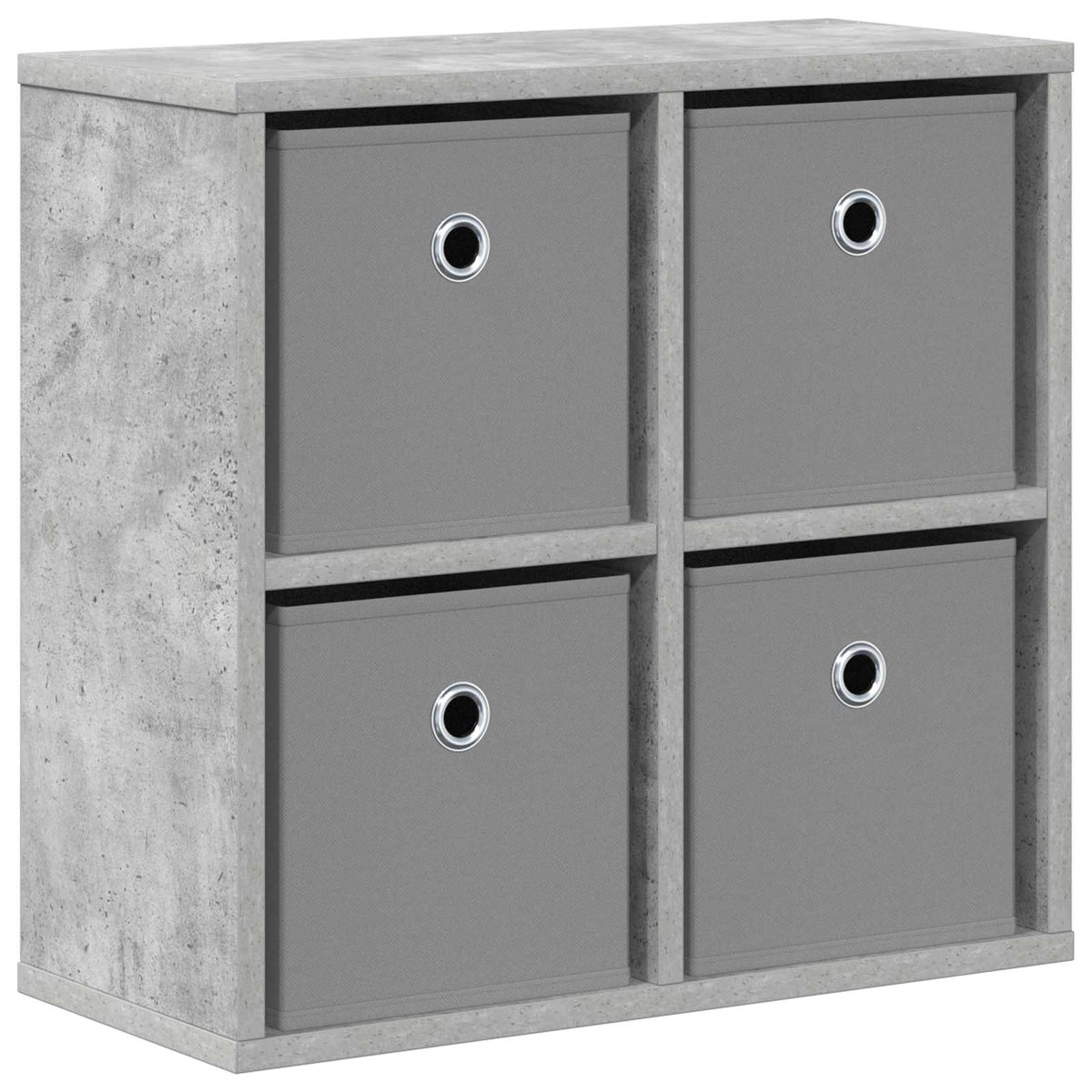 Kreveta s ladicama Betonski sivi 49,5 x 22 x 47 cm