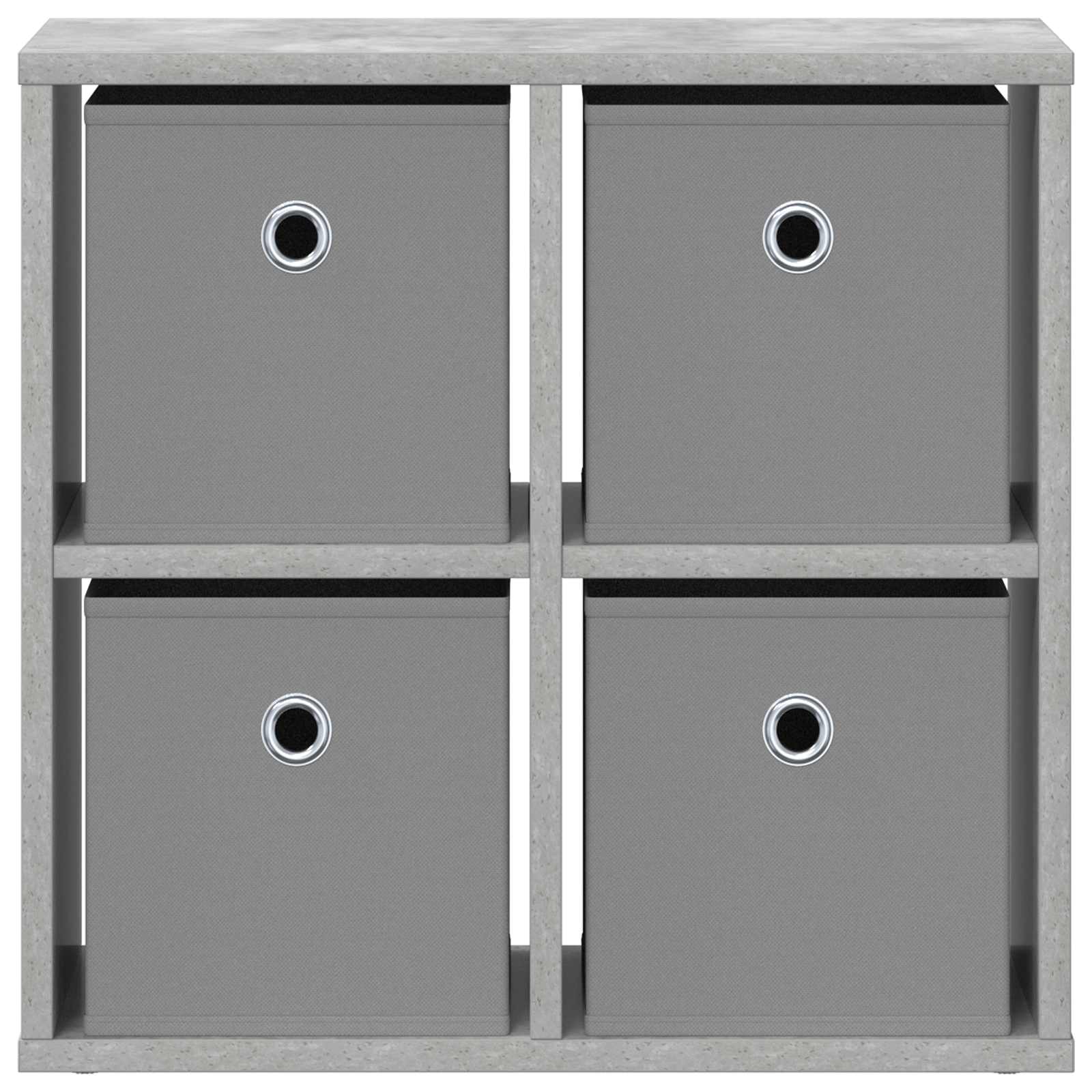 Kreveta s ladicama Betonski sivi 49,5 x 22 x 47 cm