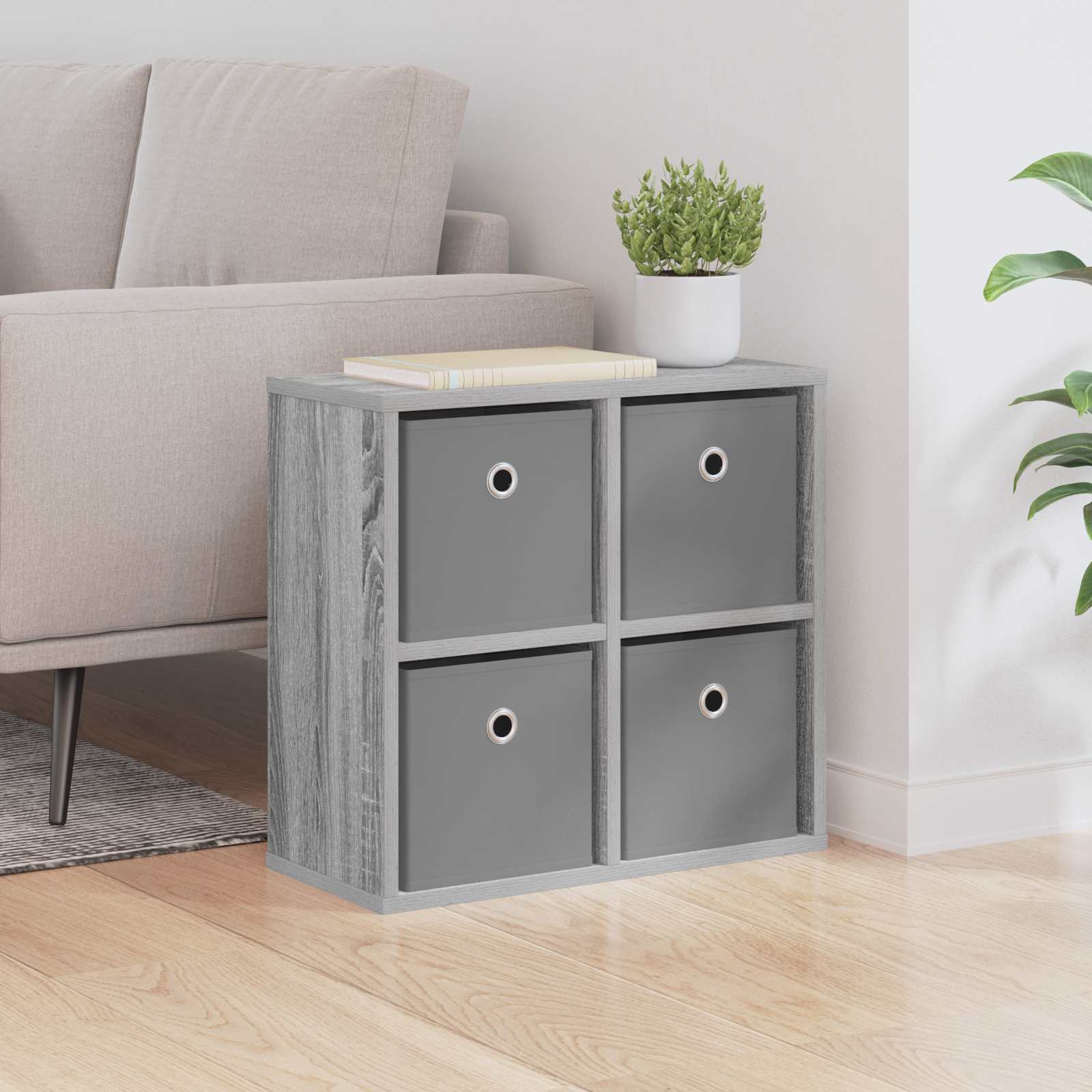 Kreveta s ladicama Siva Sonoma 49,5 x 22 x 47 cm