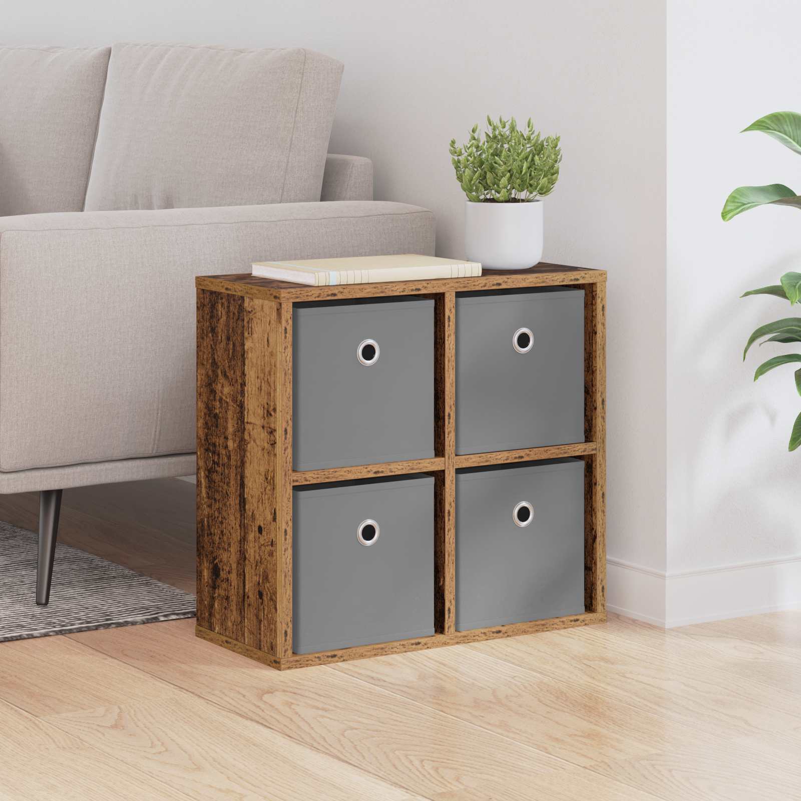 Kreveta s ladicama Staro drvo 49,5 x 22 x 47 cm