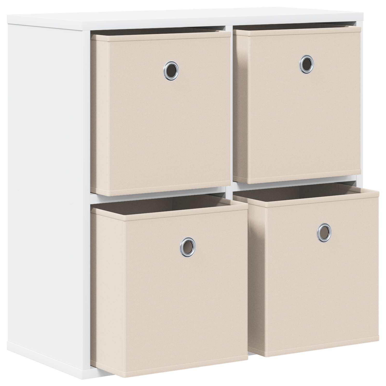 Kreveta s ladicama Bijelo 59,5 x 27 x 57 cm