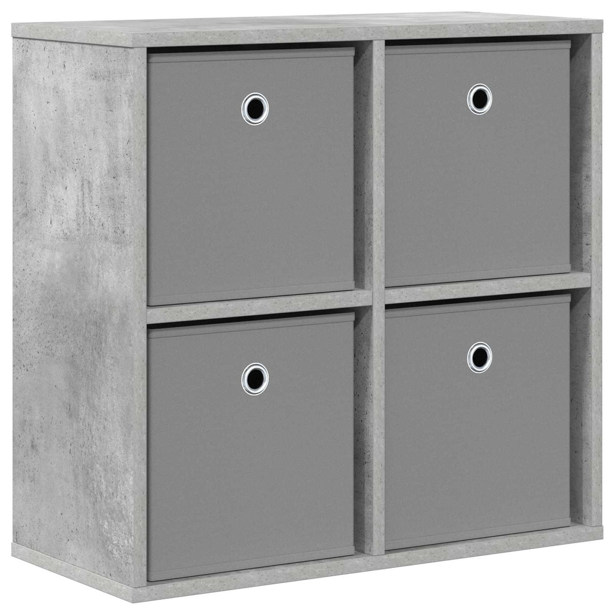 Kreveta s ladicama Betonski sivi 59,5 x 27 x 57 cm