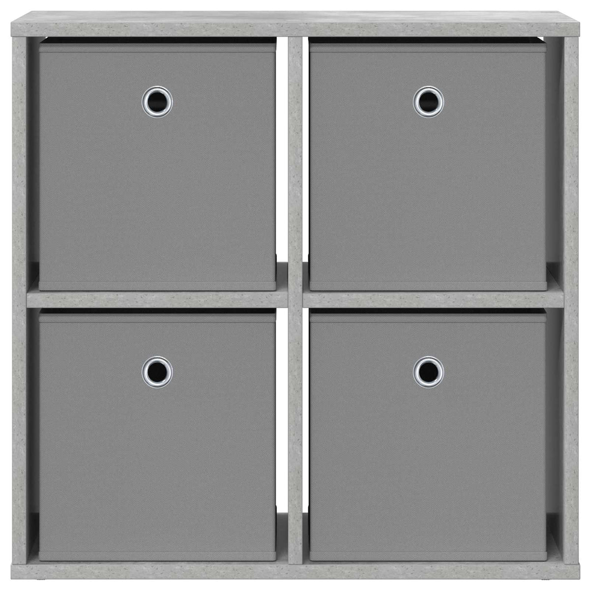 Kreveta s ladicama Betonski sivi 59,5 x 27 x 57 cm