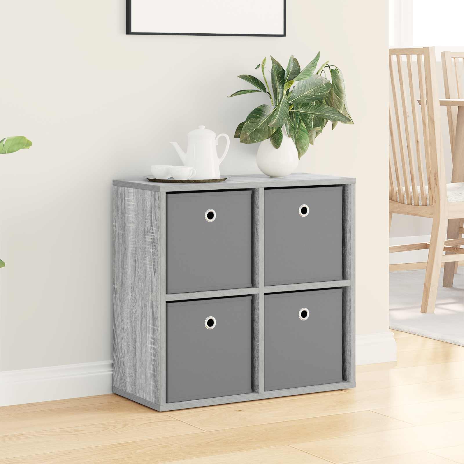 Kreveta s ladicama Siva Sonoma 59,5 x 27 x 57 cm