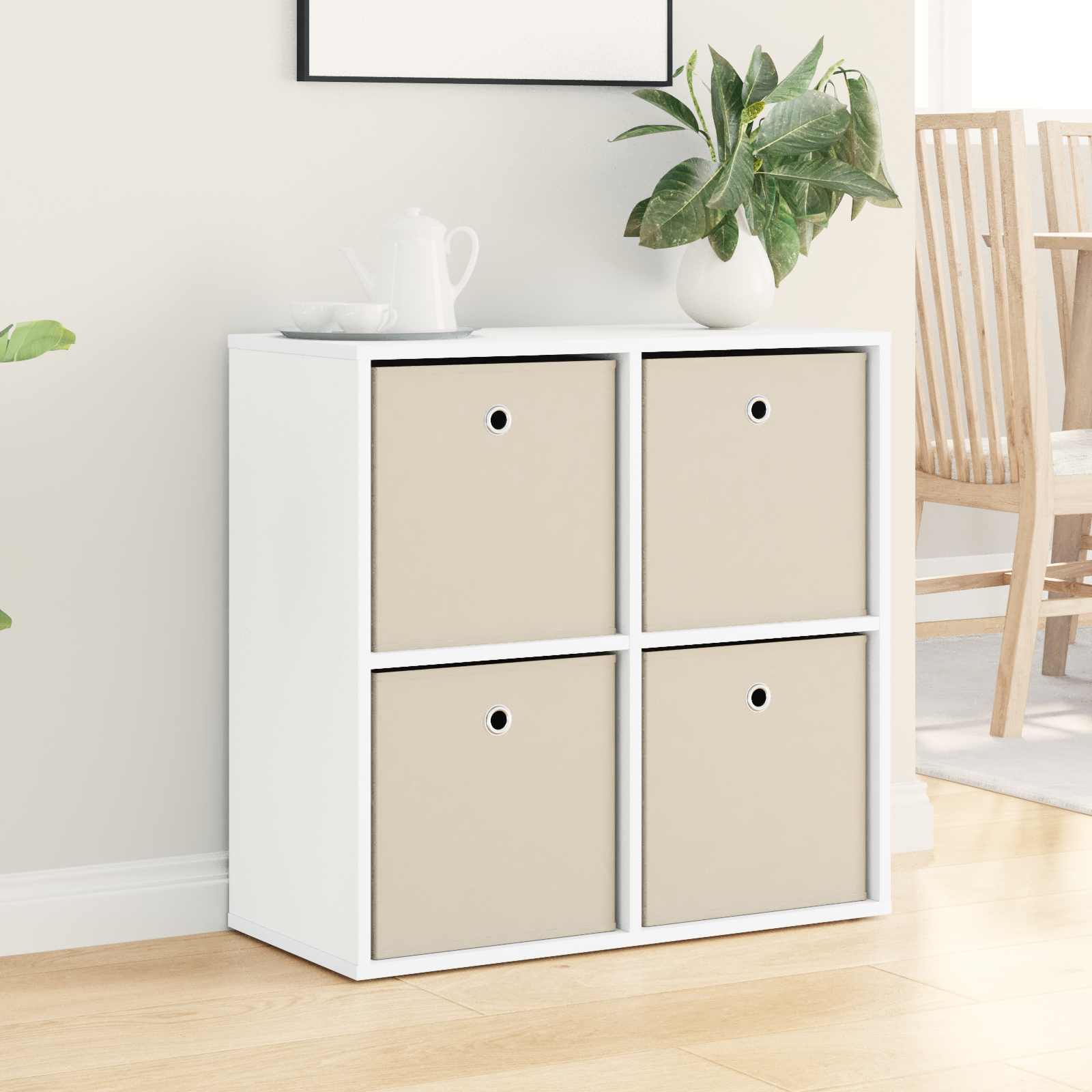 Kreveta s ladicama Bijelo 68,5 x 32 x 67 cm