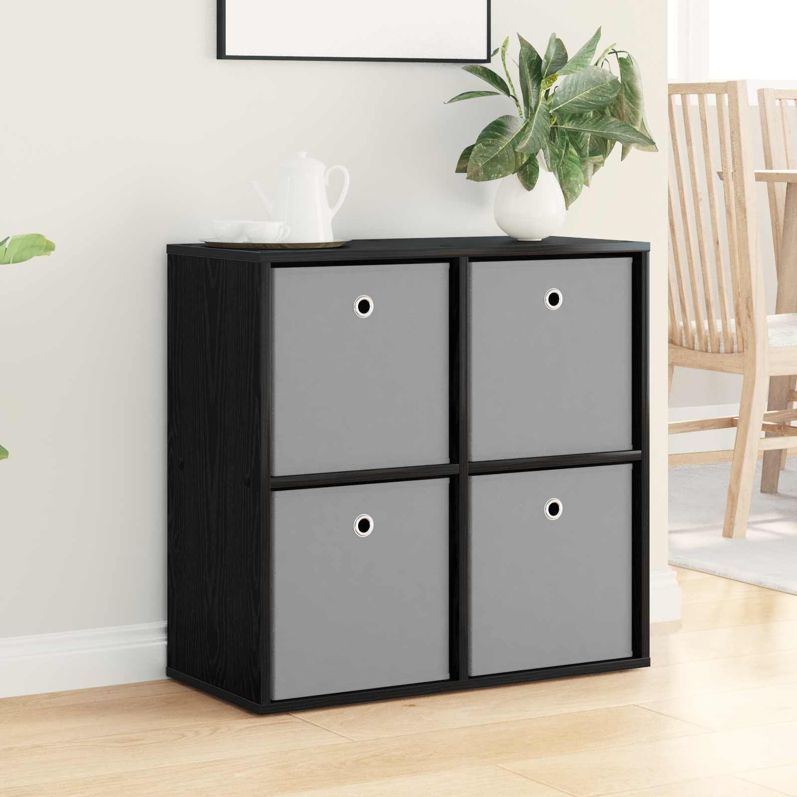 Kreveta s ladicama Crni hrast 68,5 x 32 x 67 cm