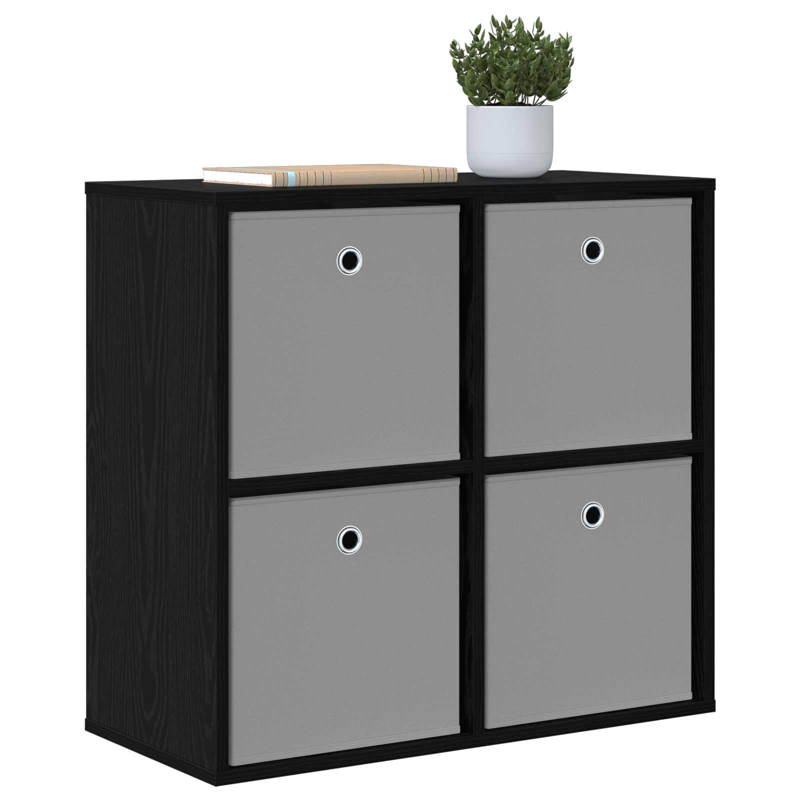 Kreveta s ladicama Crni hrast 68,5 x 32 x 67 cm