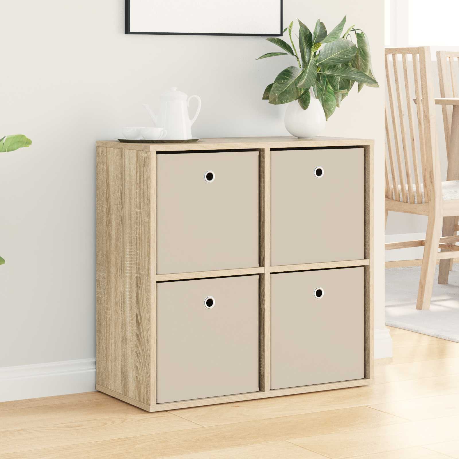 Kreveta s ladicama Sonoma hrast 68,5 x 32 x 67 cm