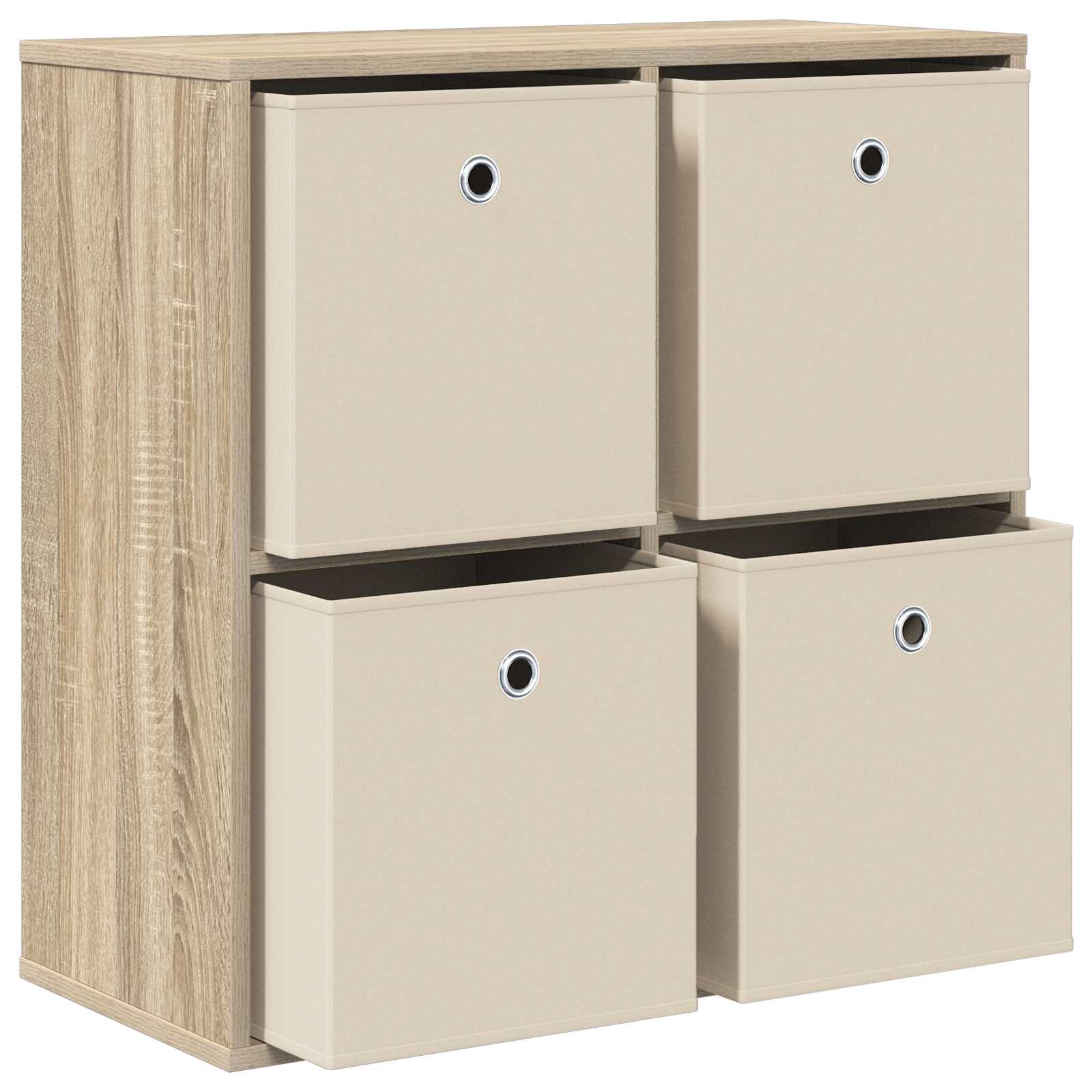 Kreveta s ladicama Sonoma hrast 68,5 x 32 x 67 cm