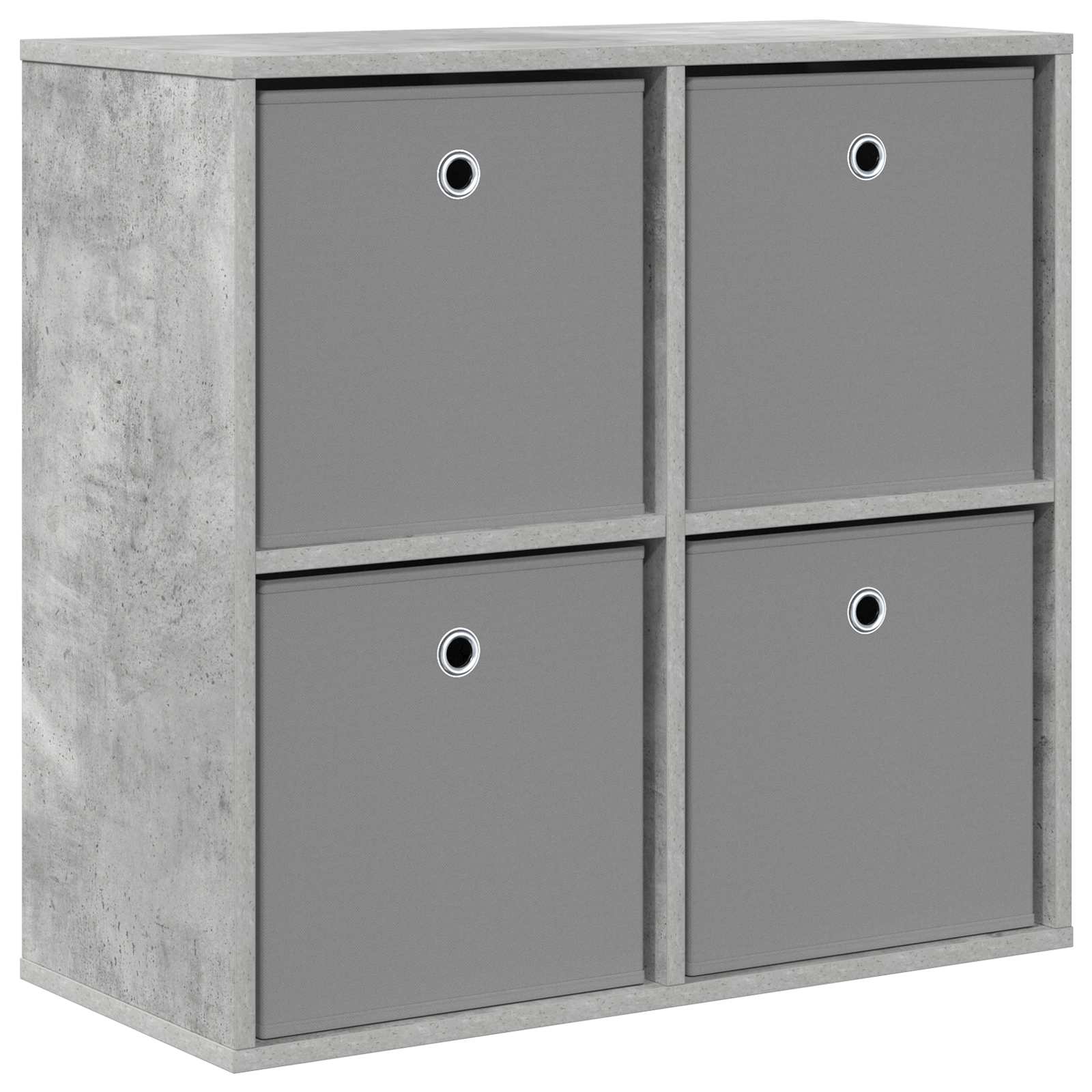 Kreveta s ladicama Betonski sivi 68,5 x 32 x 67 cm