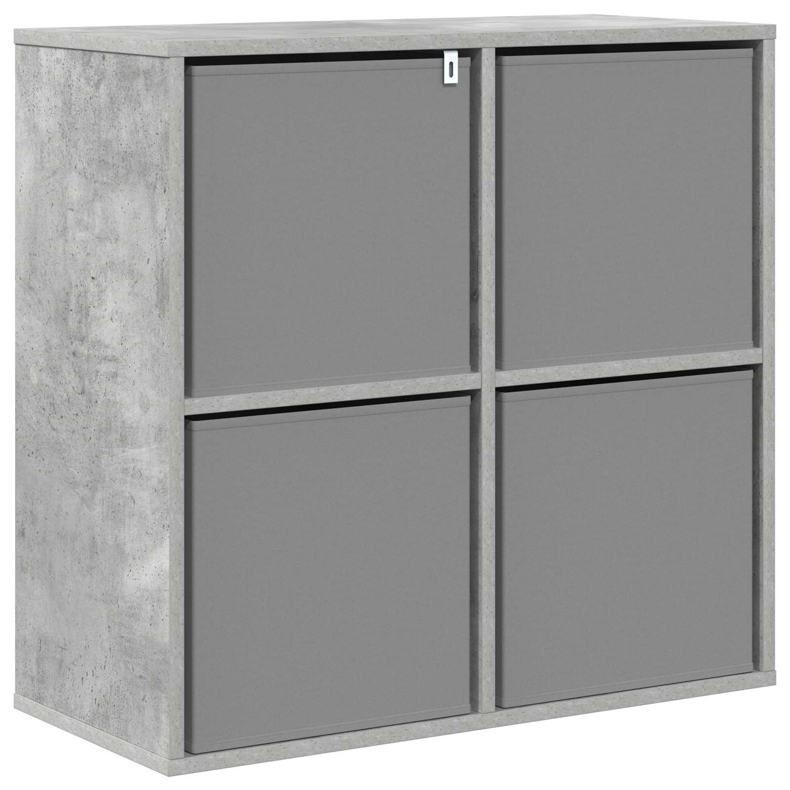 Kreveta s ladicama Betonski sivi 68,5 x 32 x 67 cm
