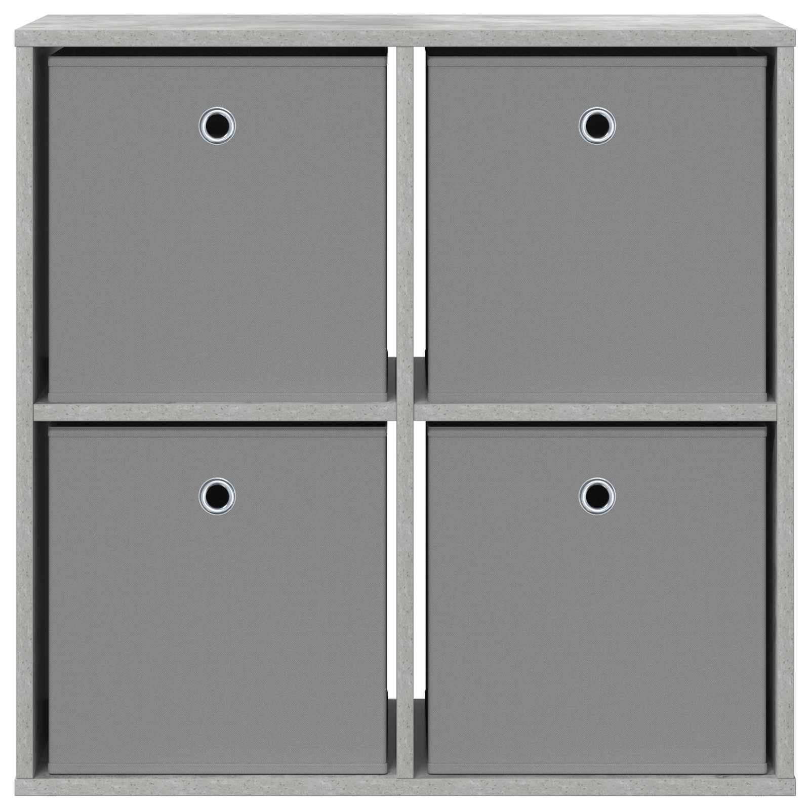 Kreveta s ladicama Betonski sivi 68,5 x 32 x 67 cm