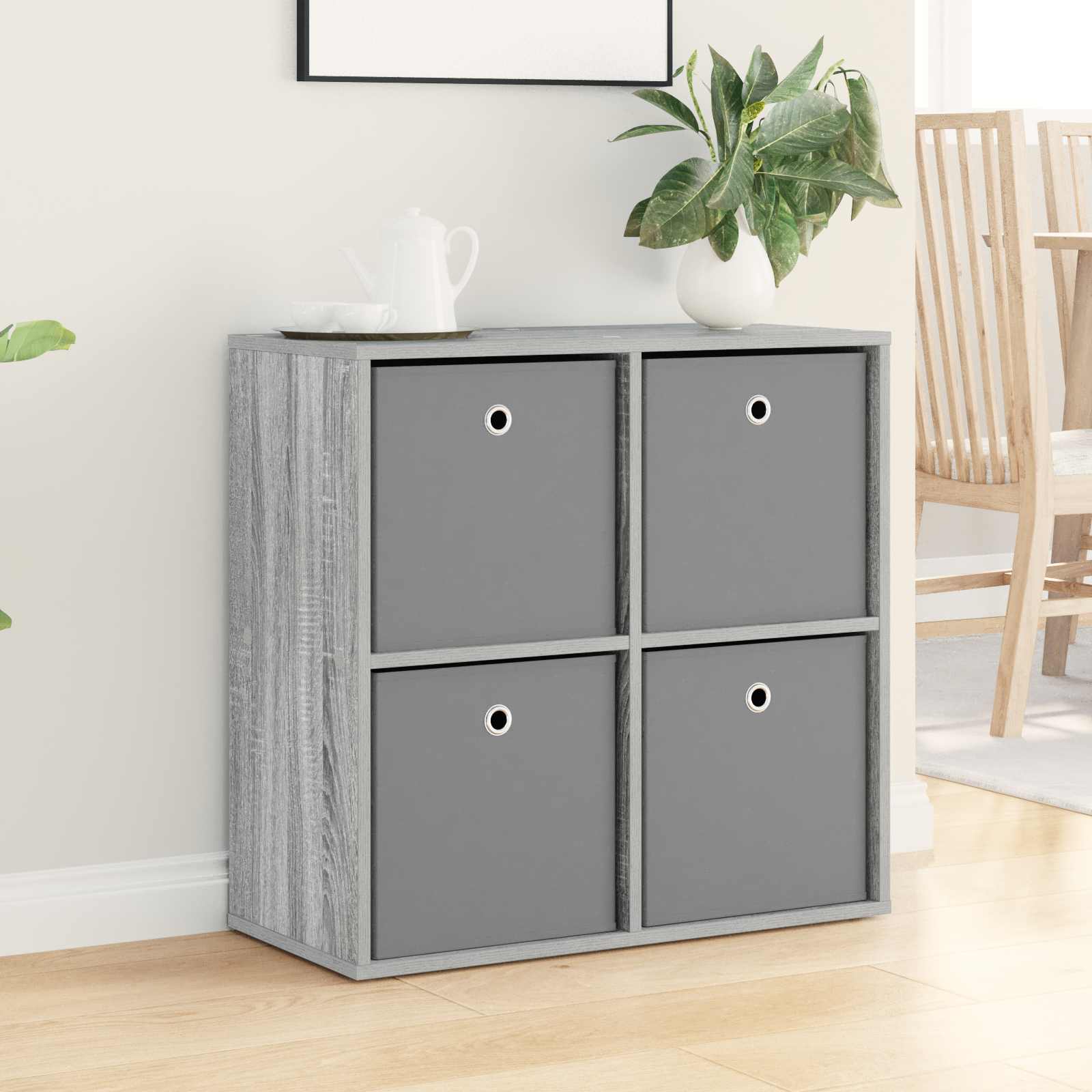 Kreveta s ladicama Siva Sonoma 68,5 x 32 x 67 cm