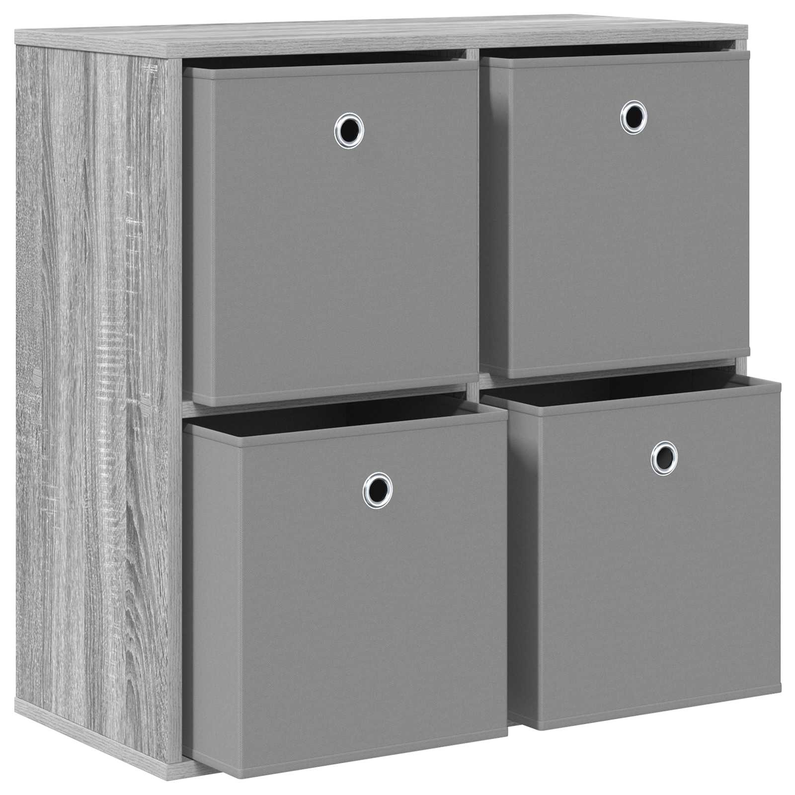 Kreveta s ladicama Siva Sonoma 68,5 x 32 x 67 cm