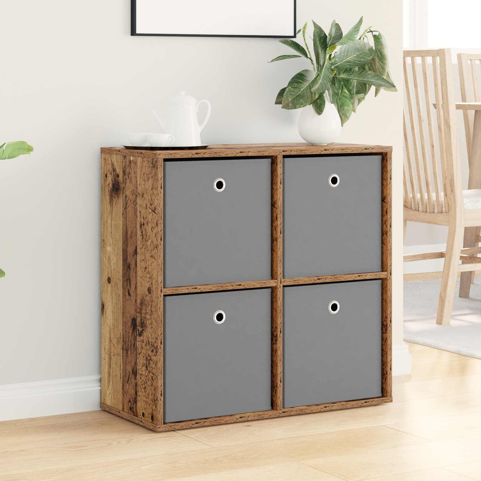Kreveta s ladicama Staro drvo 68,5 x 32 x 67 cm
