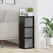 Kreveta s ladicama Crni hrast 25,5 x 22 x 69,5 cm