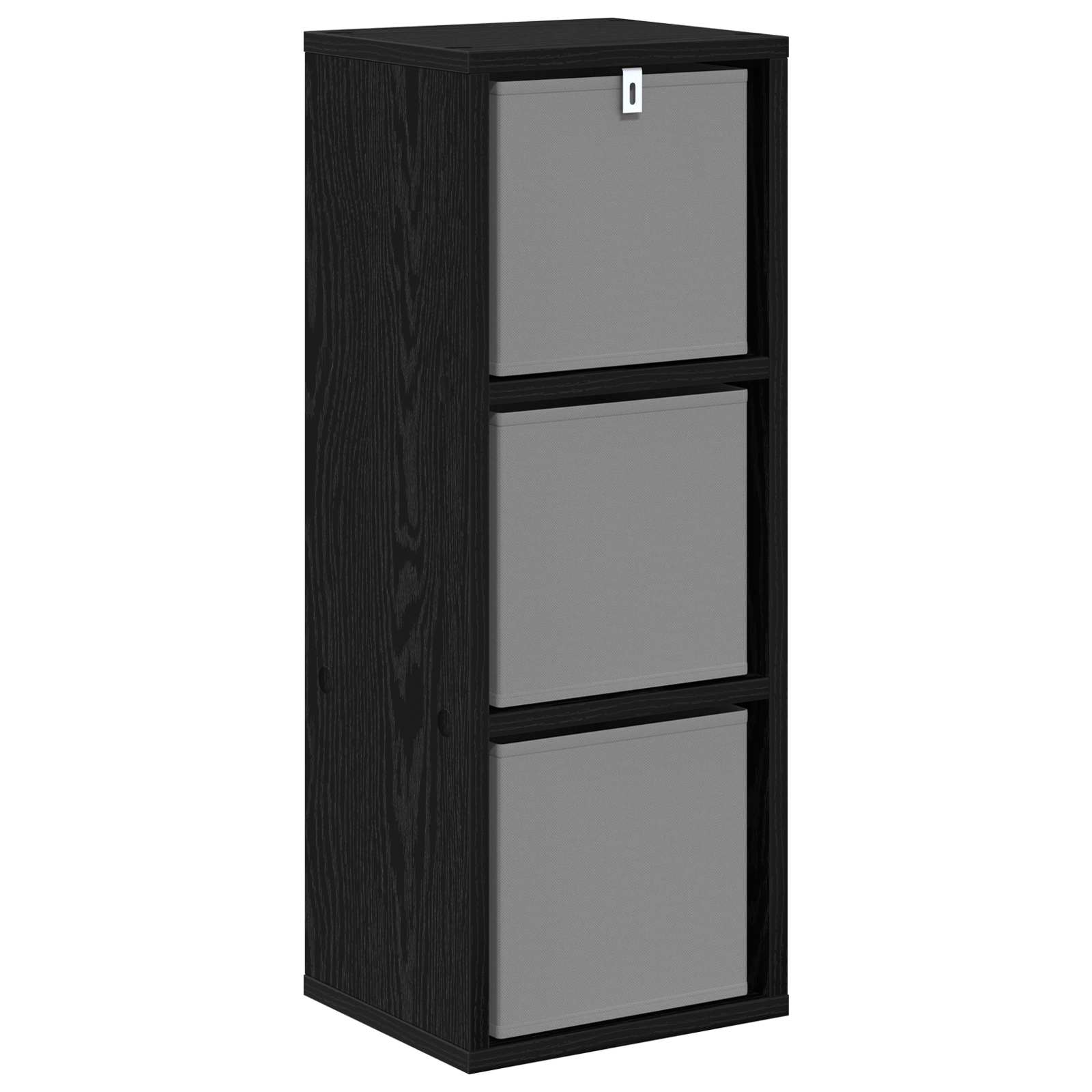 Kreveta s ladicama Crni hrast 25,5 x 22 x 69,5 cm