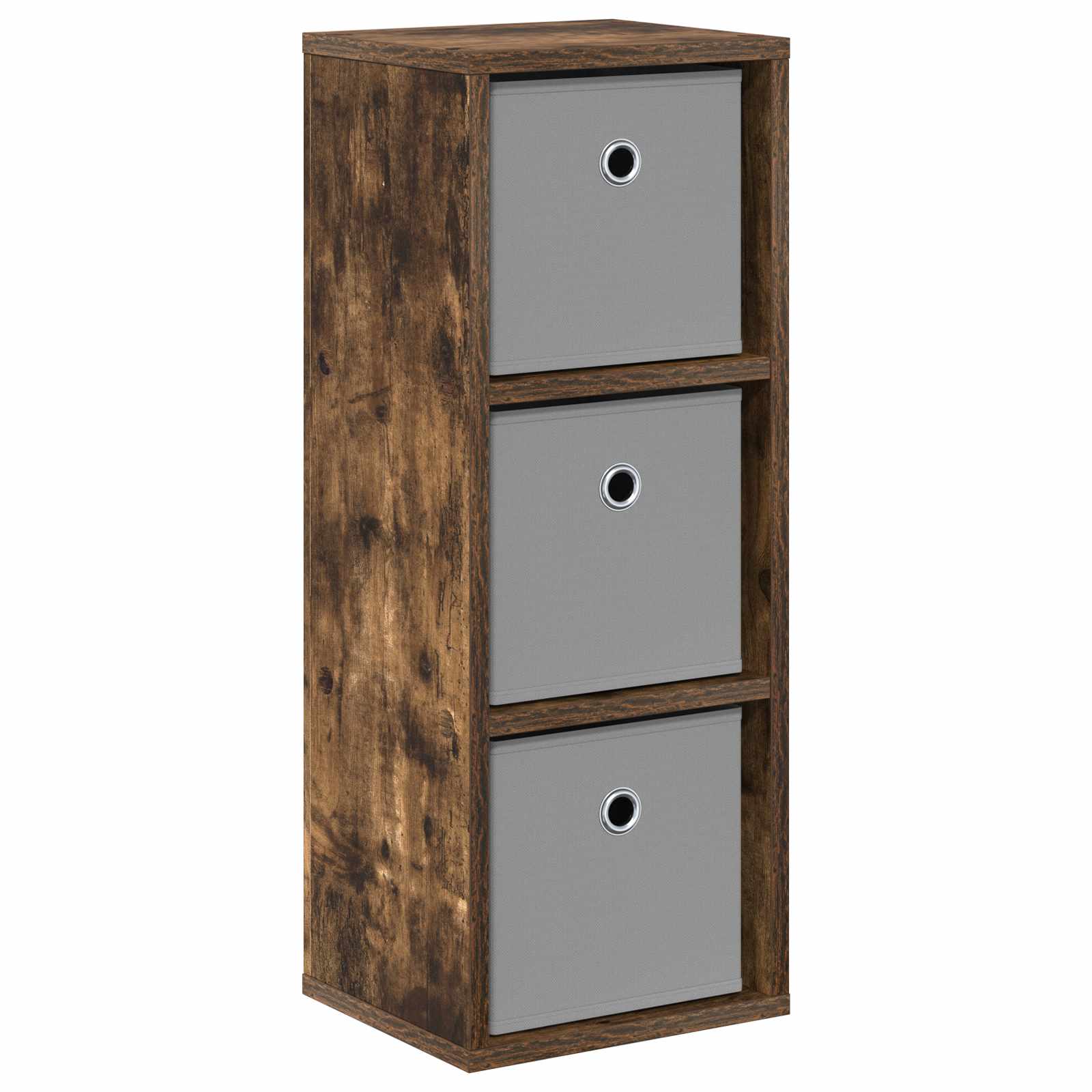 Kreveta s ladicama Dimljeni hrast 25,5 x 22 x 69,5 cm