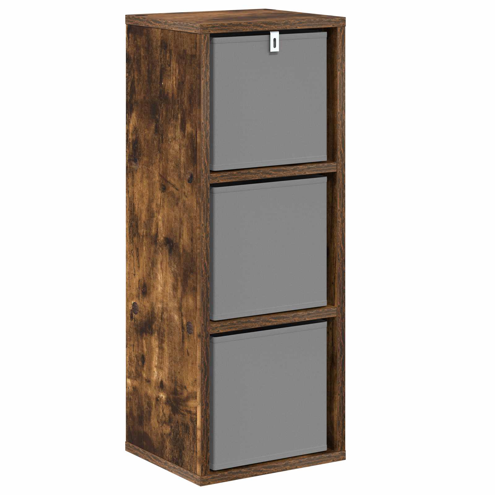 Kreveta s ladicama Dimljeni hrast 25,5 x 22 x 69,5 cm