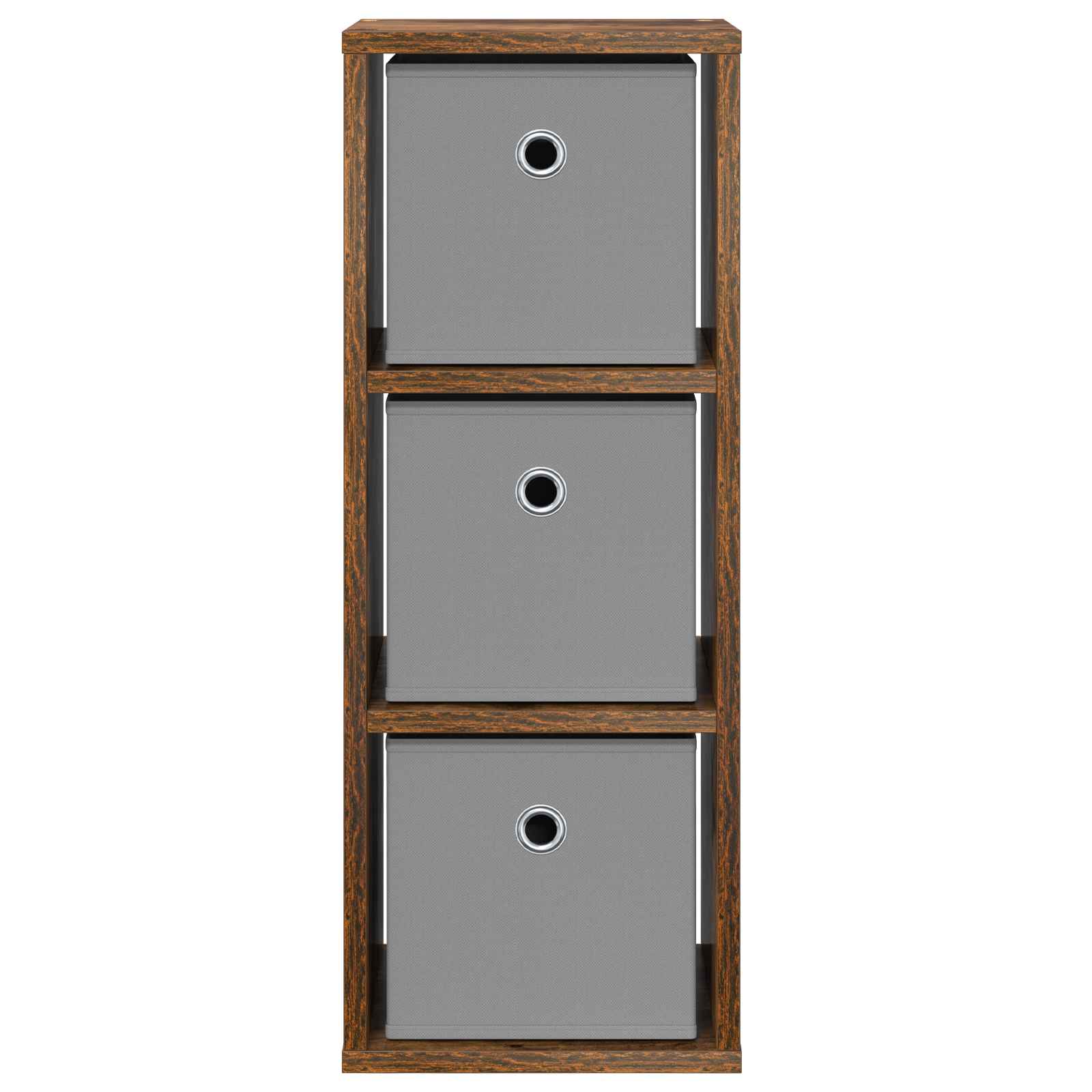 Kreveta s ladicama Dimljeni hrast 25,5 x 22 x 69,5 cm