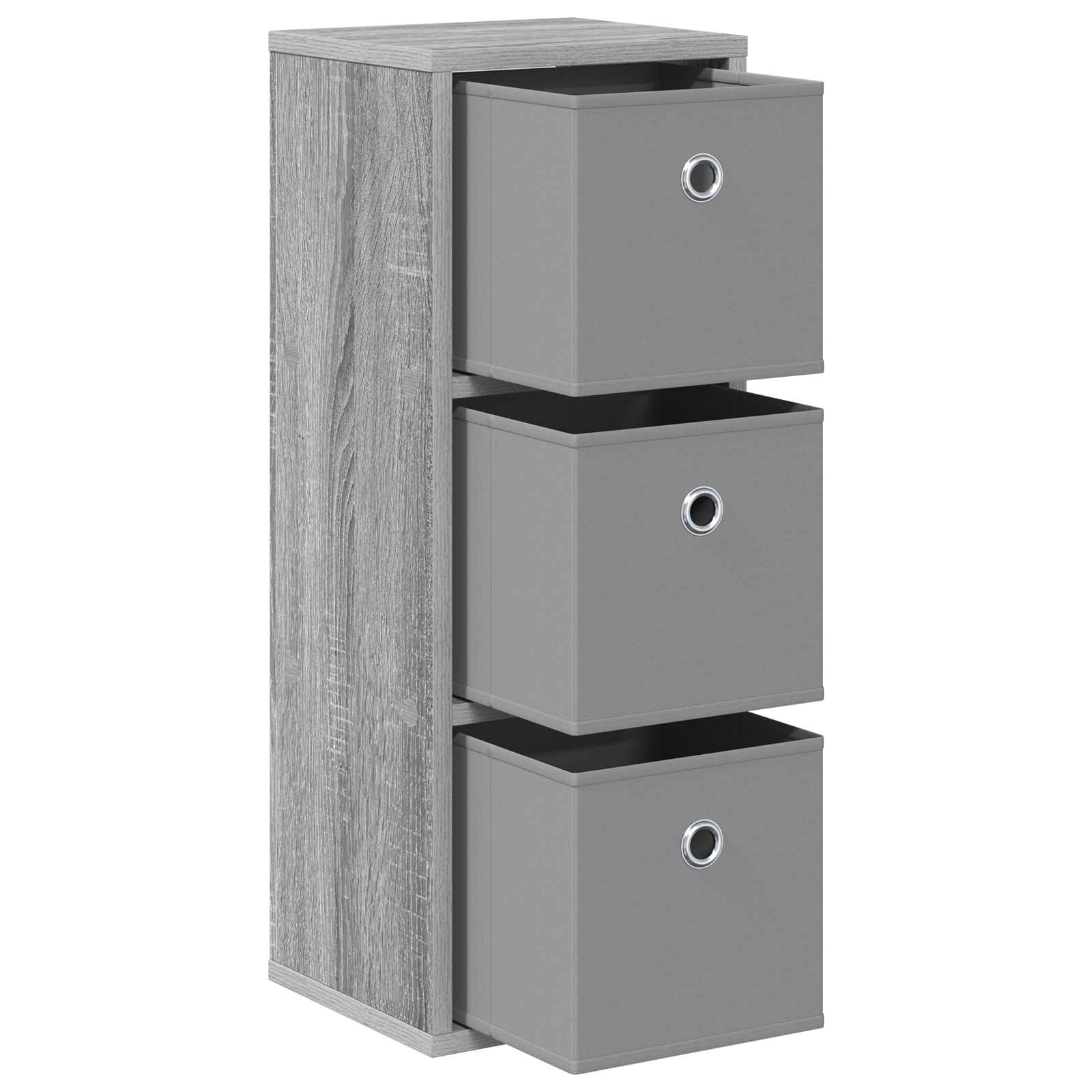 Kreveta s ladicama Siva Sonoma 25,5 x 22 x 69,5 cm