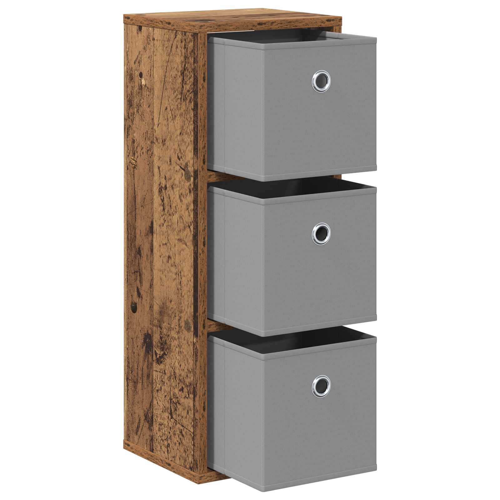 Kreveta s ladicama Staro drvo 25,5 x 22 x 69,5 cm