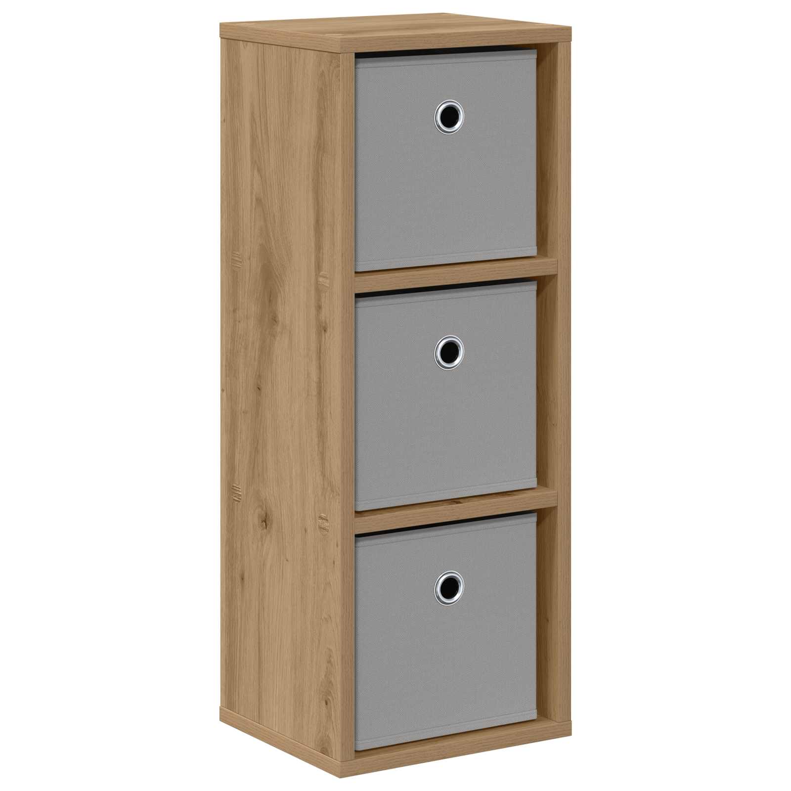 Kreveta s ladicama Umjetnički hrast 25,5 x 22 x 69,5 cm