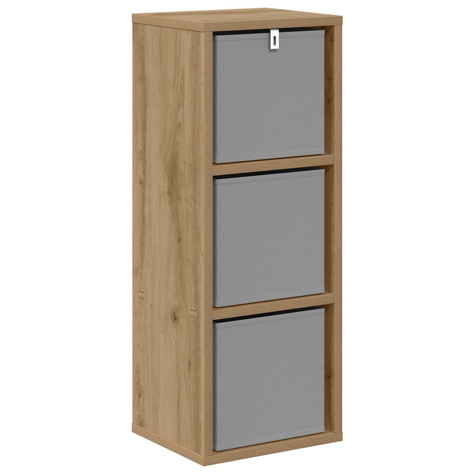 Kreveta s ladicama Umjetnički hrast 25,5 x 22 x 69,5 cm