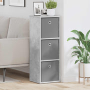 Kreveta s ladicama Betonski sivi 30,5 x 27 x 84,5 cm