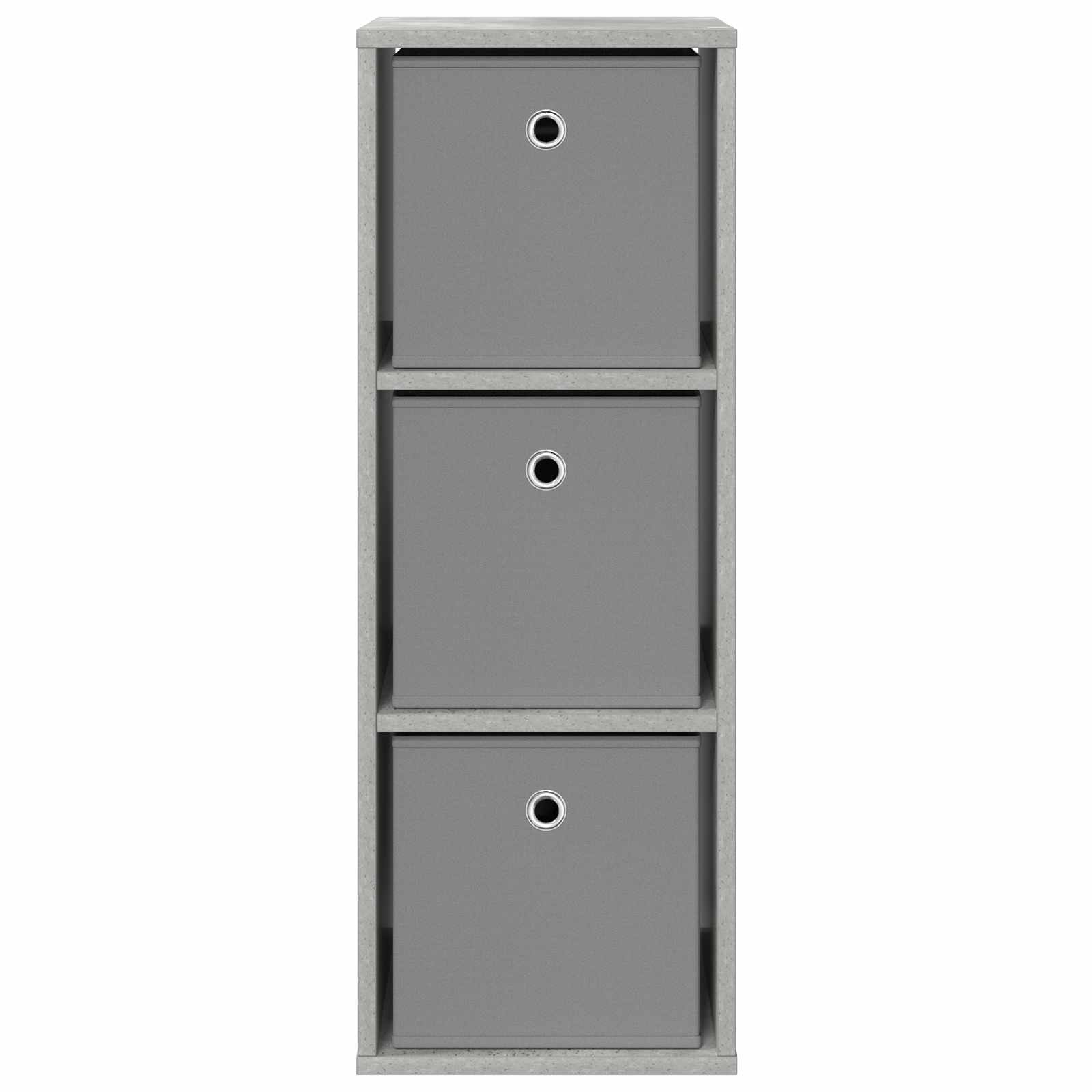 Kreveta s ladicama Betonski sivi 30,5 x 27 x 84,5 cm