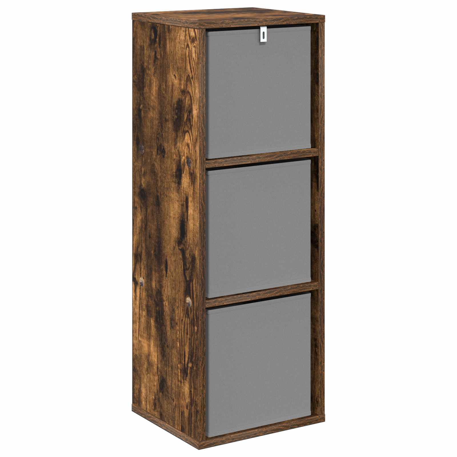 Kreveta s ladicama Dimljeni hrast 30,5 x 27 x 84,5 cm