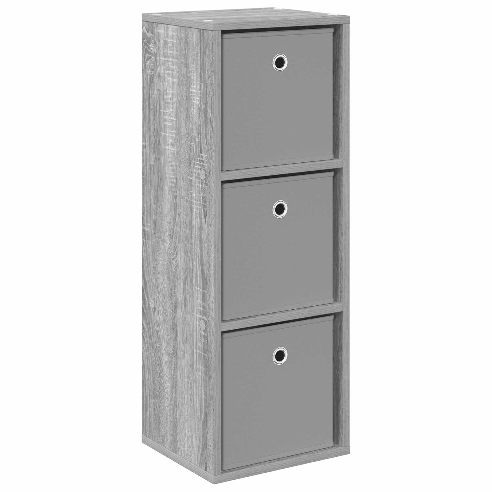 Kreveta s ladicama Siva Sonoma 30,5 x 27 x 84,5 cm